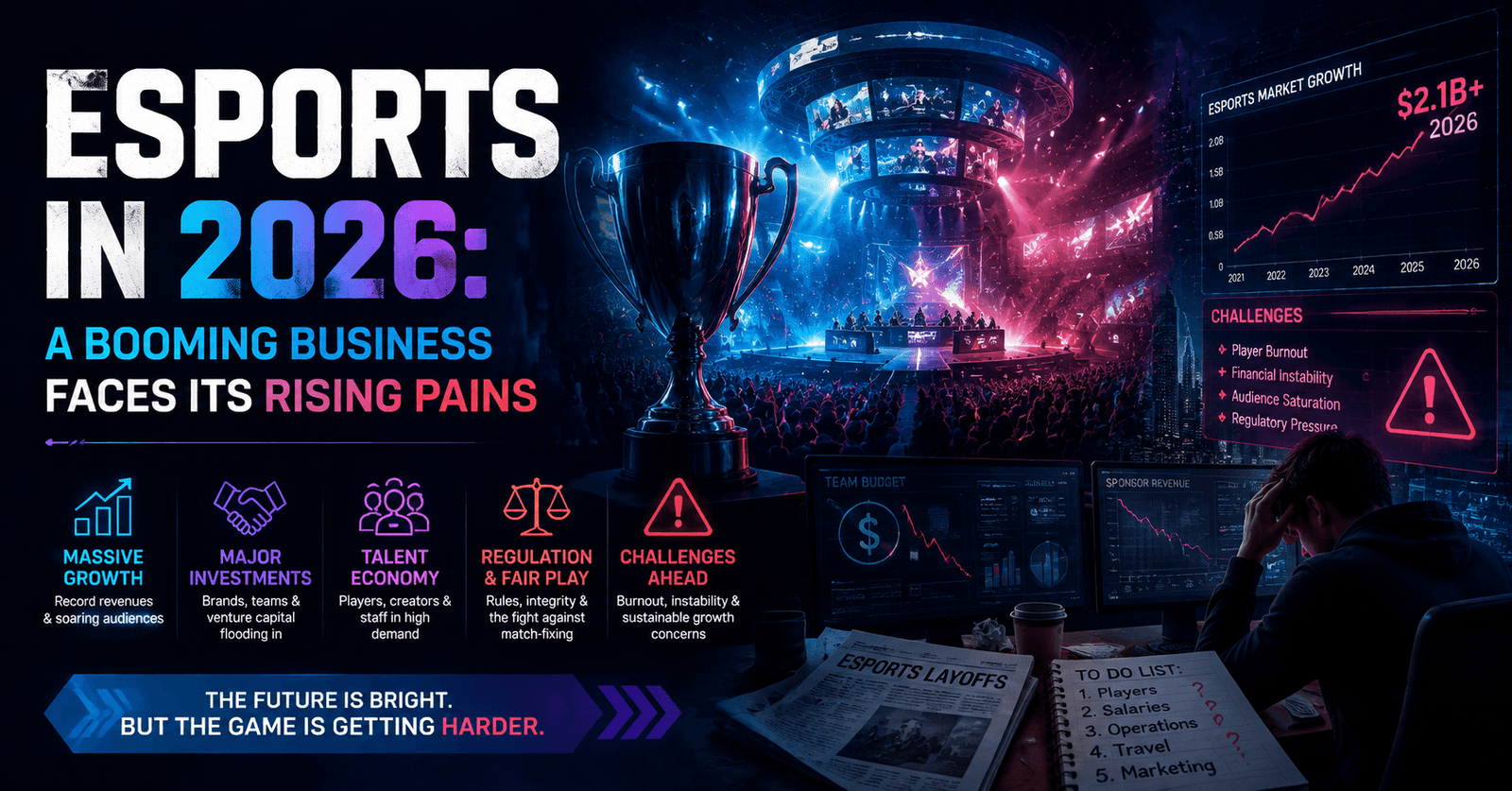 Esports in 2026: A Booming Business Faces Its Rising Pains