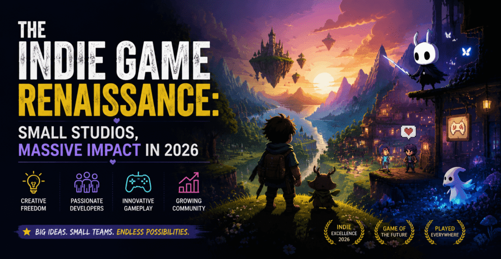 The Indie Sport Renaissance: Small Studios, Massive Affect in 2026